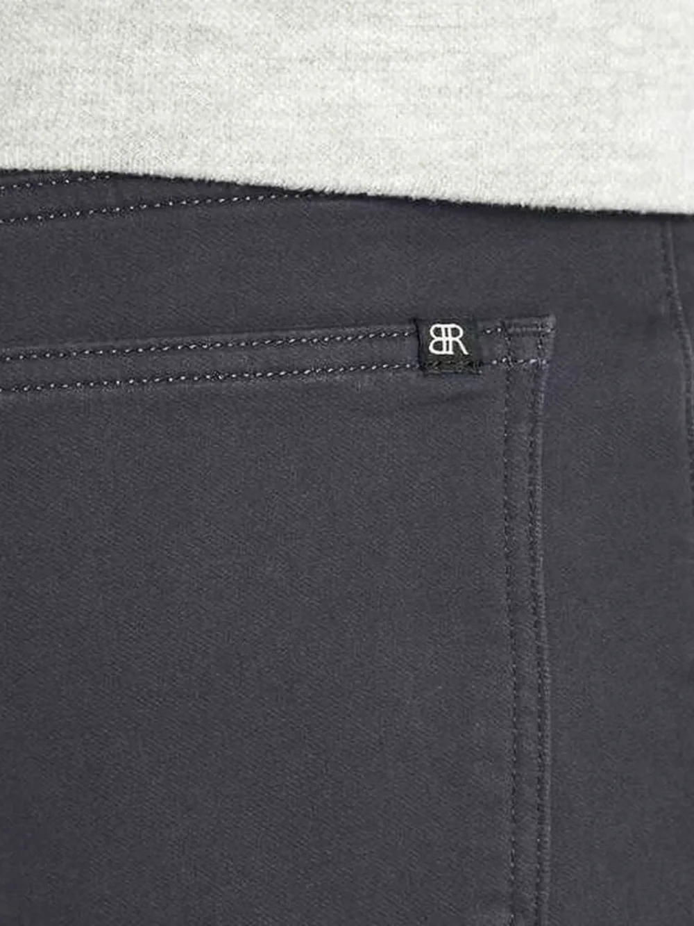 Banana Republic Men's Slim Fit Stretch Cotton Pant, Set of 2